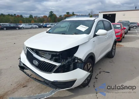 2015 Kia Sportage Lx из США, поврежденный, VIN KNDPBCAC9F7792488